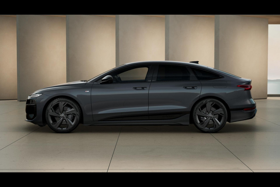 Audi A6 Sportback e-tron S edition performance 100 kWh adaptive luchtvering, omgevingscamera's, adaptive cruise control, leder interieur, winterpakket, privacy glass