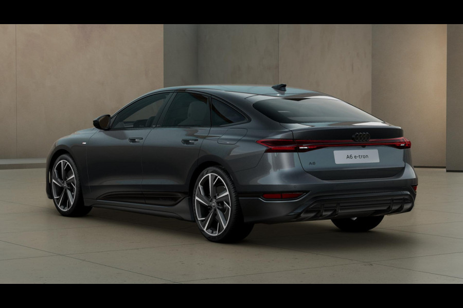 Audi A6 Sportback e-tron S edition 83 kWh adaptive luchtvering, adaptive cruisecontrol, oled achterlichten, omgevingscamera's, privacy glass, LM velgen 21", winterpakket