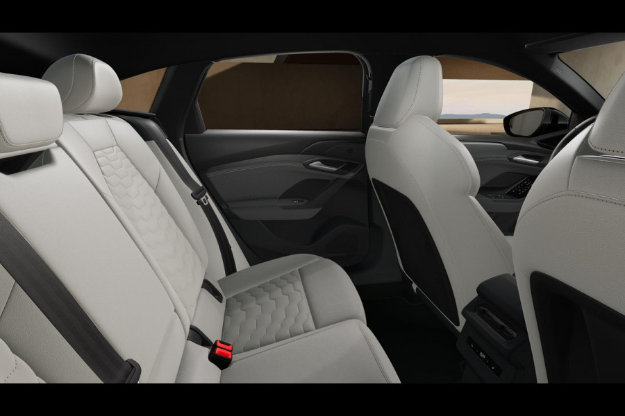Audi A6 Sportback e-tron S edition 83 kWh adaptive luchtvering, adaptive cruisecontrol, oled achterlichten, omgevingscamera's, privacy glass, LM velgen 21", winterpakket