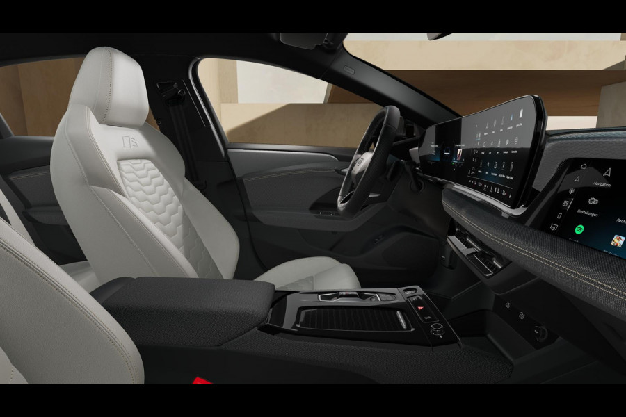 Audi A6 Sportback e-tron S edition 83 kWh adaptive luchtvering, adaptive cruisecontrol, oled achterlichten, omgevingscamera's, privacy glass, LM velgen 21", winterpakket
