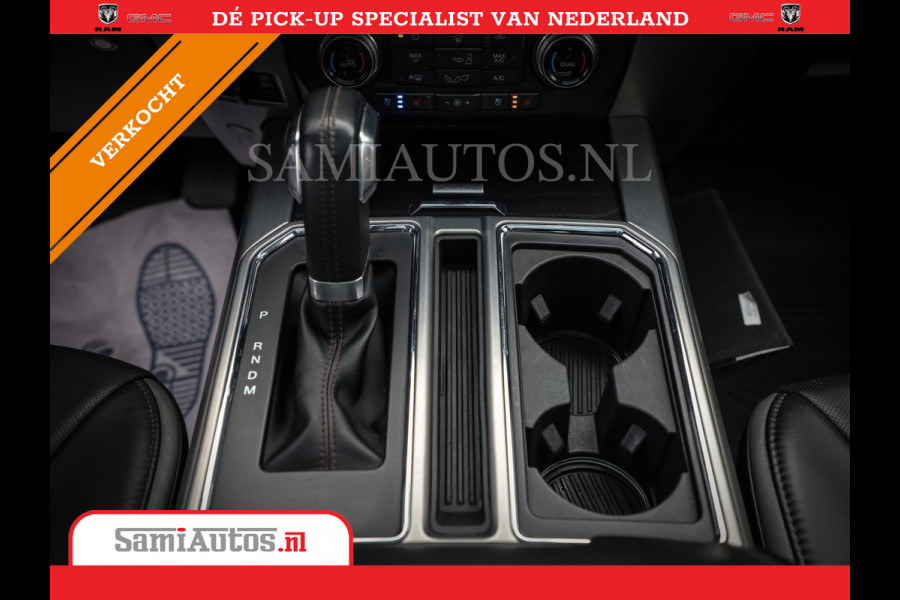 Ford USA F-150 PLATIMUM 3.5 V6 Black On Black | SuperCrew | Lpg | Cover | Pano | Face Lift | 82000 km | 5 Persoons Dubbele Cabine |