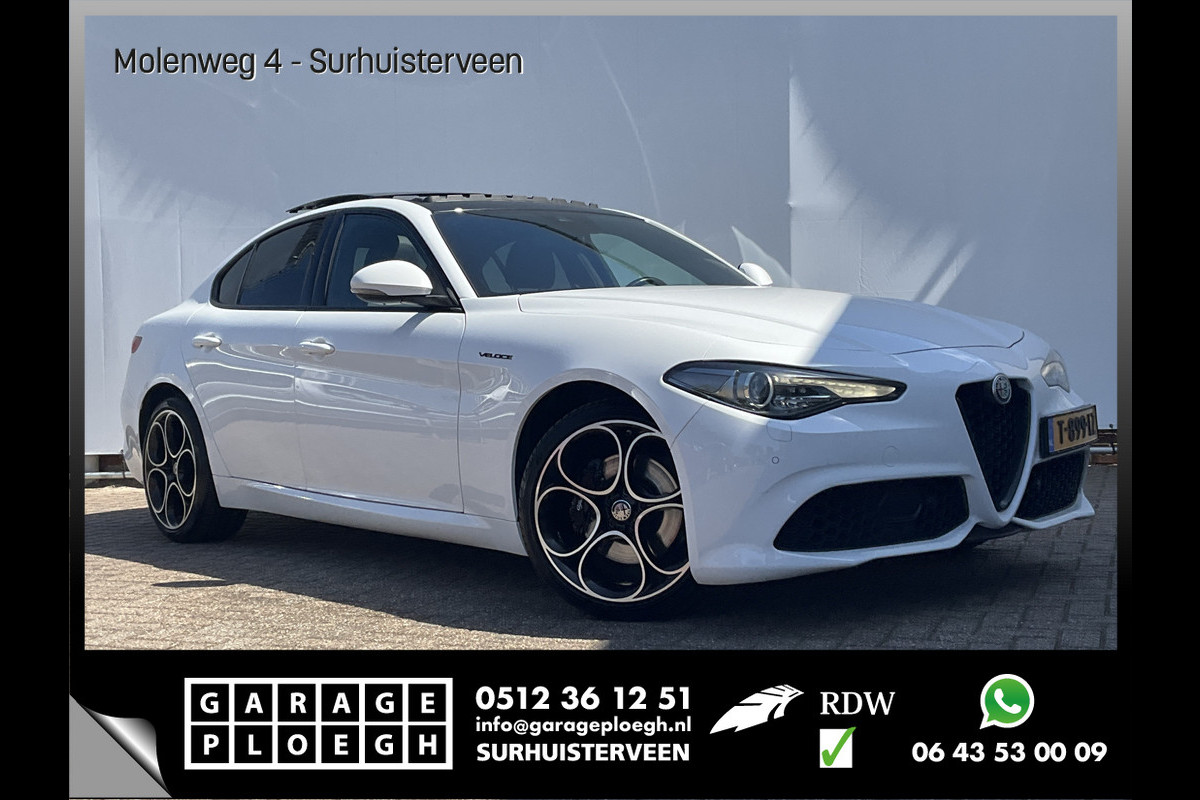 Alfa Romeo Giulia 2.0 T 281pk Veloce AWD Q4 Pano.dak Carplay Alfa Romeo Giulia 2.0 T 281pk Veloce AWD Q4 Pano.dak Carplay