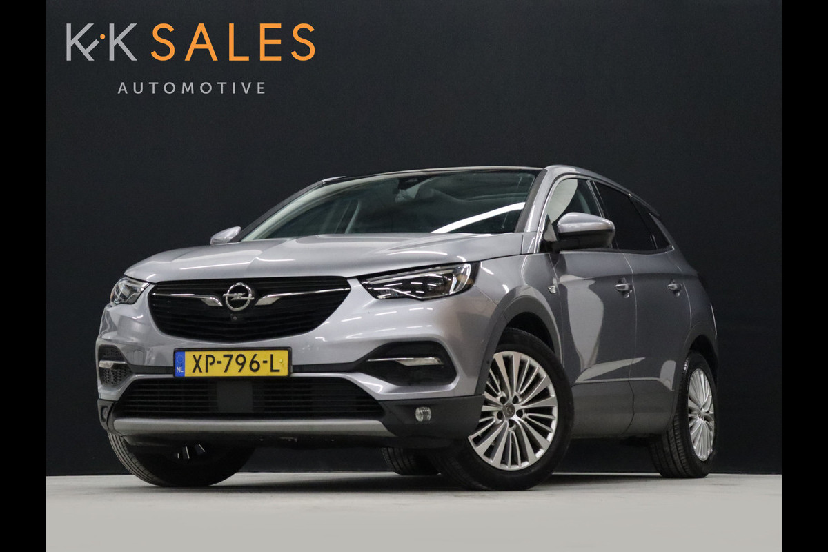 Opel Grandland X 1.2 Turbo Innovation [PANORAMADAK, APPLE CARPLAY, ANDROID, VOL LEDER, CAMERA, MEM. SEATS, STUURVERW, STOELVERW V+A, STOELVENTILATIE, NIEUWSTAAT]