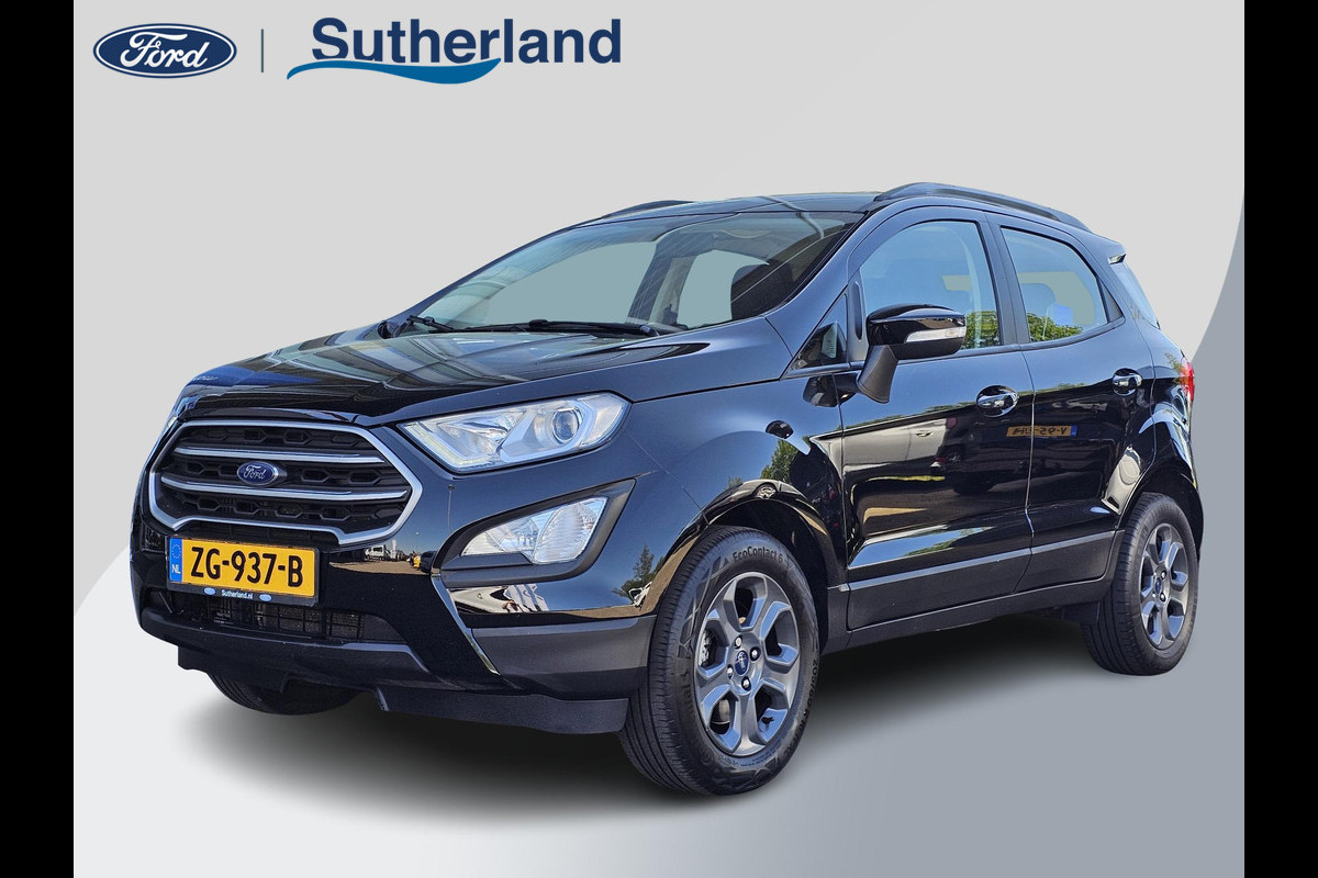 Ford EcoSport 1.0 EcoBoost Trend Ultimate 125 pk | Trekhaak | Navigatie | Achteruitrijcamera | PDC | Cruise control |Hoge instap | Nette auto! Ford EcoSport 1.0 EcoBoost Trend Ultimate 125 pk | Trekhaak | Navigatie | Achteruitrijcamera | PDC | Cruise control |Hoge instap | Nette auto!