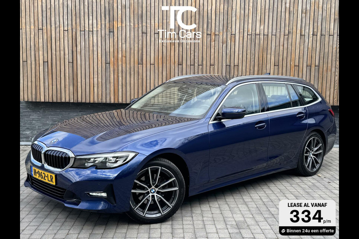 BMW 3 Serie Touring 320i Executive Edition Automaat | Harman Kardon HiFi | Sportstoelen | Kunstlederen/stof bekleding | Mediterranblau Metal