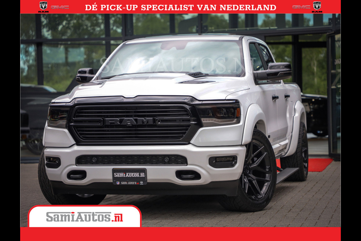 Dodge Ram 1500 Laramie Night | V8 5,7 402HP | Krachtige Hemi | Comfortabele Dubbele Cabine met Royale 5 Zitplaatsen | BPM vrij | Nu Leverbaar uit Voorraad | Voorraad Nr 2015 - 4725 Dodge Ram 1500 Laramie Night | V8 5,7 402HP | Krachtige Hemi | Comfortabele Dubbele Cabine met Royale 5 Zitplaatsen | BPM vrij | Nu Leverbaar uit Voorraad | Voorraad Nr 2015 - 4725
