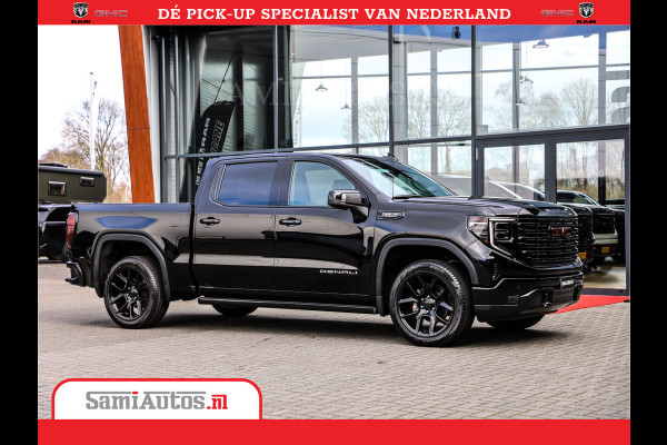 GMC Sierra DENALI 6.2 V8 426PK Full Option | De Meest Luxe Pick-Up in zijn Klasse | Comfortabele Dubbele Cabine met Royale 5 Zitplaatsen | BPM vrij | Nu Leverbaar uit Voorraad | Voorraad Nr 433794