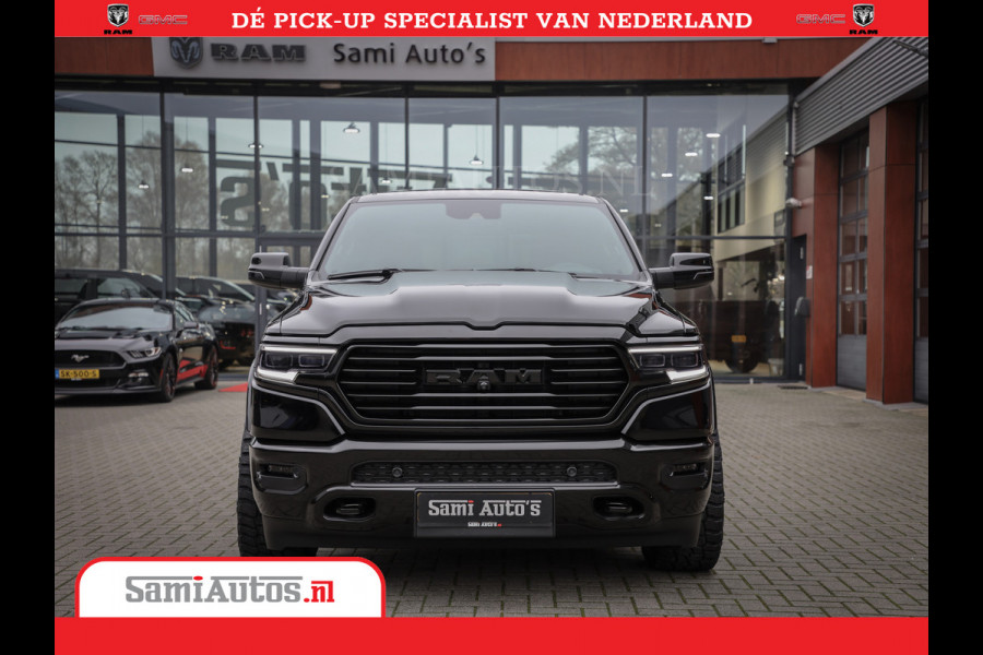 Dodge Ram 1500 LongHorn | 5.7 V8 Black Ops | Speciale Editie Bruin Leder | De Luxe van een Limited | Comfortabele Dubbele Cabine met Royale 5 Zitplaatsen | BPM vrij | Nu Leverbaar uit Voorraad | Voorraad Nr 2185 - 9547