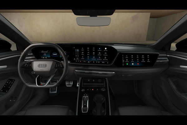 Audi A5 Avant 2.0 e-hybrid quattro S edition omgevingscamera's, adaptive cruise control, comfortsleutel, optiek pakket zwart Plus, leder interieur, Lm velgen 19"