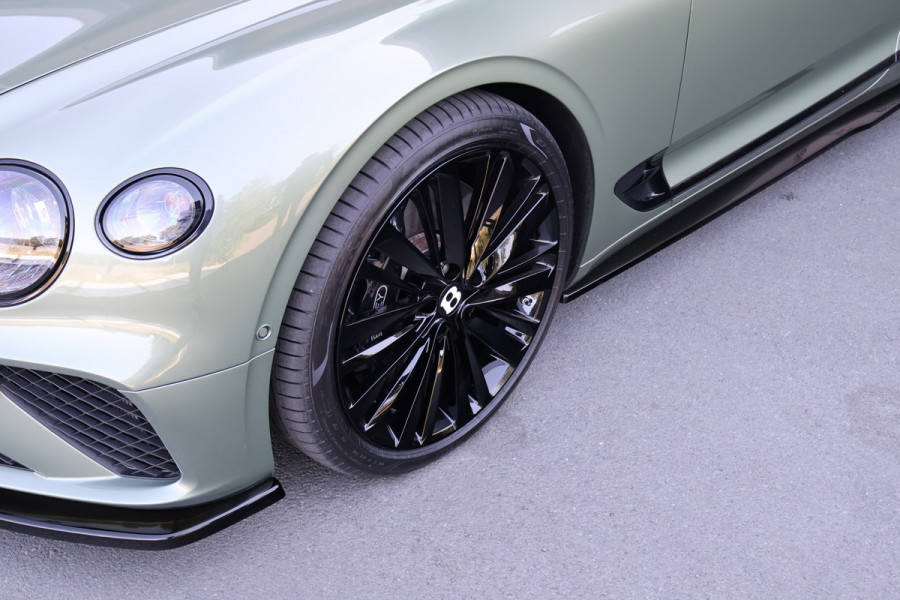Bentley Continental GTC 4.0 V8 | SPEED DESIGN | ALPINE GREEN | NEW BENTLEY SERVICE | SPORTUITLAAT | NEKVERWARMING | STUURWIELVERWARMING | STOELKOELING/V