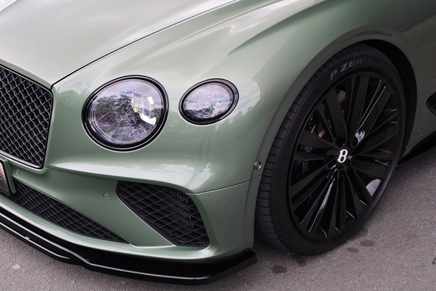 Bentley Continental GTC 4.0 V8 | SPEED DESIGN | ALPINE GREEN | NEW BENTLEY SERVICE | SPORTUITLAAT | NEKVERWARMING | STUURWIELVERWARMING | STOELKOELING/V