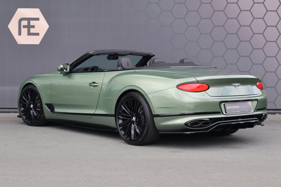 Bentley Continental GTC 4.0 V8 | SPEED DESIGN | ALPINE GREEN | NEW BENTLEY SERVICE | SPORTUITLAAT | NEKVERWARMING | STUURWIELVERWARMING | STOELKOELING/V