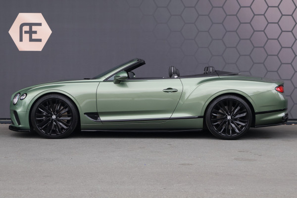 Bentley Continental GTC 4.0 V8 | SPEED DESIGN | ALPINE GREEN | NEW BENTLEY SERVICE | SPORTUITLAAT | NEKVERWARMING | STUURWIELVERWARMING | STOELKOELING/V
