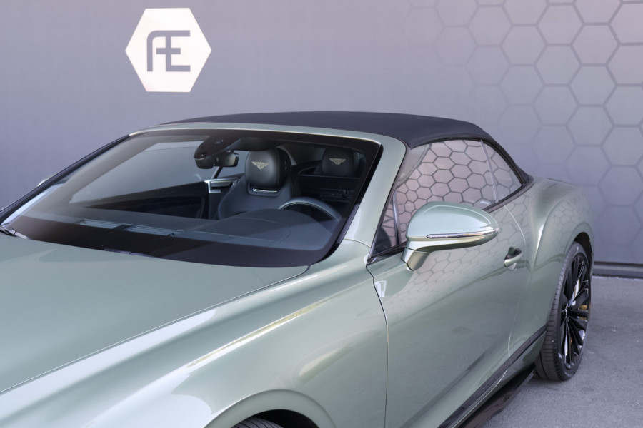 Bentley Continental GTC 4.0 V8 | SPEED DESIGN | ALPINE GREEN | NEW BENTLEY SERVICE | SPORTUITLAAT | NEKVERWARMING | STUURWIELVERWARMING | STOELKOELING/V