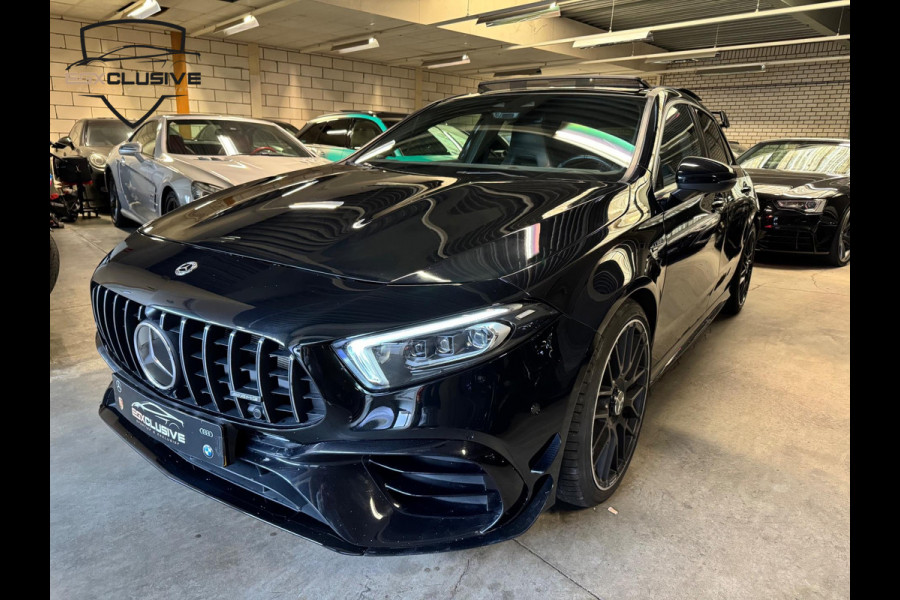Mercedes-Benz A-Klasse AMG 45 S 4MATIC+ Pano|Keyless|Memory|Burmester|Stoel Koeling & Verwarming | BOM VOL!!!