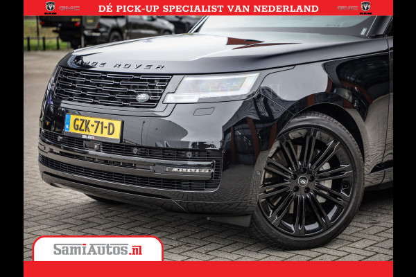 Land Rover Range Rover P550e | NIGHT | GARANTIE TOT 14-03-2029 | HEAD-UP | ACHTERAS BESTURING | SOFT CLOSE | PHEV | 23 INCH VELGEN | PANORAMADAK | STUURVERWARMING | STOEL KOELING | Fabrieksgarantie tot 14-03-2029 – Geniet van gemoedsrust met uitgebreide dekking tot deze datum. GZK-71-D