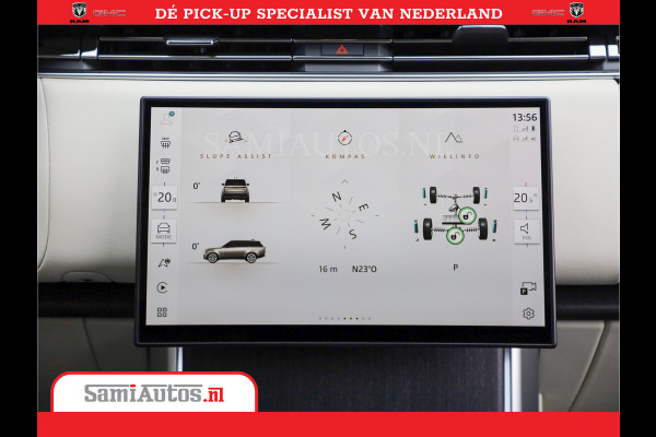 Land Rover Range Rover P550e | NIGHT | GARANTIE TOT 14-03-2029 | HEAD-UP | ACHTERAS BESTURING | SOFT CLOSE | PHEV | 23 INCH VELGEN | PANORAMADAK | STUURVERWARMING | STOEL KOELING | Fabrieksgarantie tot 14-03-2029 – Geniet van gemoedsrust met uitgebreide dekking tot deze datum. GZK-71-D