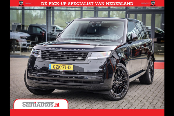 Land Rover Range Rover P550e | NIGHT | GARANTIE TOT 14-03-2029 | HEAD-UP | ACHTERAS BESTURING | SOFT CLOSE | PHEV | 23 INCH VELGEN | PANORAMADAK | STUURVERWARMING | STOEL KOELING | Fabrieksgarantie tot 14-03-2029 – Geniet van gemoedsrust met uitgebreide dekking tot deze datum. GZK-71-D