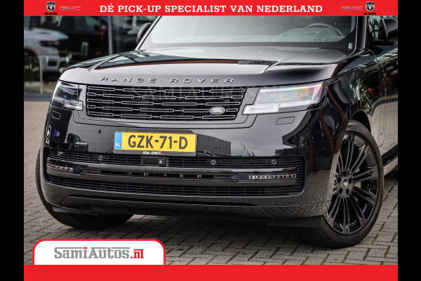 Land Rover Range Rover P550e | NIGHT | GARANTIE TOT 14-03-2029 | HEAD-UP | ACHTERAS BESTURING | SOFT CLOSE | PHEV | 23 INCH VELGEN | PANORAMADAK | STUURVERWARMING | STOEL KOELING | Fabrieksgarantie tot 14-03-2029 – Geniet van gemoedsrust met uitgebreide dekking tot deze datum. GZK-71-D