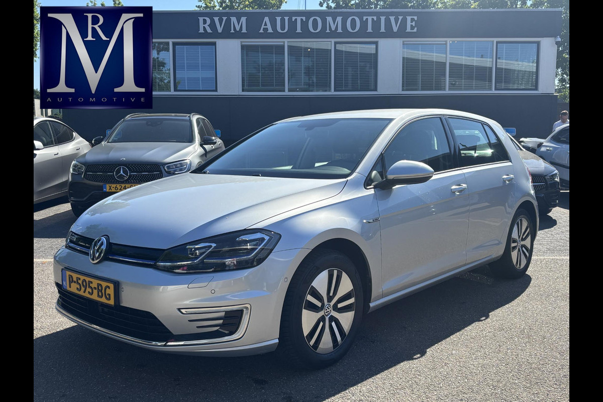 Volkswagen e-Golf e-Golf STOELVERWARMING | KEYLESS | RIJKLAAR INCL. 12 MND. BOVAGGARANTIE Volkswagen e-Golf e-Golf STOELVERWARMING | KEYLESS | RIJKLAAR INCL. 12 MND. BOVAGGARANTIE