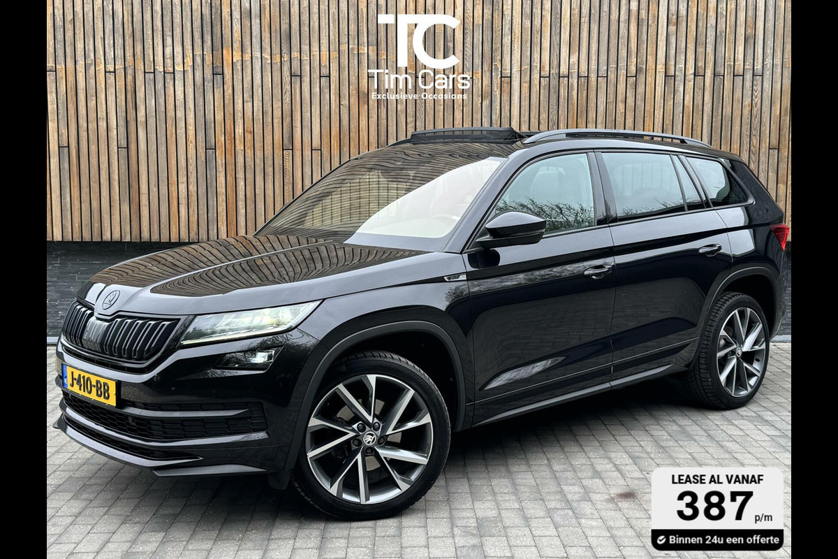 Škoda Kodiaq 1.5 TSI Sportline Automaat | Panoramadak | ACC adaptieve cruise control | 20 inch lichtmetalen velgen | Dodehoek detectie | LED Škoda Kodiaq 1.5 TSI Sportline Automaat | Panoramadak | ACC adaptieve cruise control | 20 inch lichtmetalen velgen | Dodehoek detectie | LED