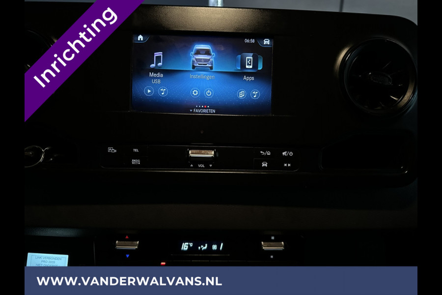 Mercedes-Benz Sprinter 316 CDI 164pk 3500kg Trekhaak L2H2 Inrichting Euro6 Airco | Camera | Cruisecontrol | Apple Carplay Android Auto, Parkeersensoren