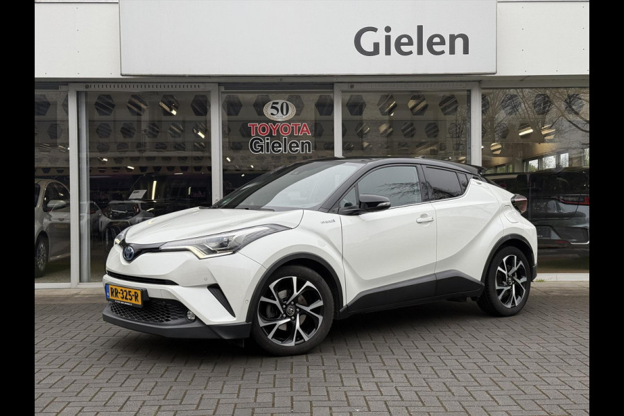 Toyota C-HR 1.8 Hybrid Bi-Tone Plus | Trekhaak, Dodehoekherkenning, Stoel + Stuurverwarming, Parkeersensoren, Navigatie, Keyless, 18inch