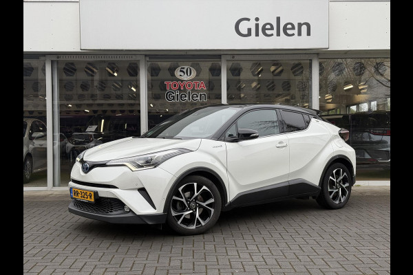 Toyota C-HR 1.8 Hybrid Bi-Tone Plus | Trekhaak, Dodehoekherkenning, Stoel + Stuurverwarming, Parkeersensoren, Navigatie, Keyless, 18inch