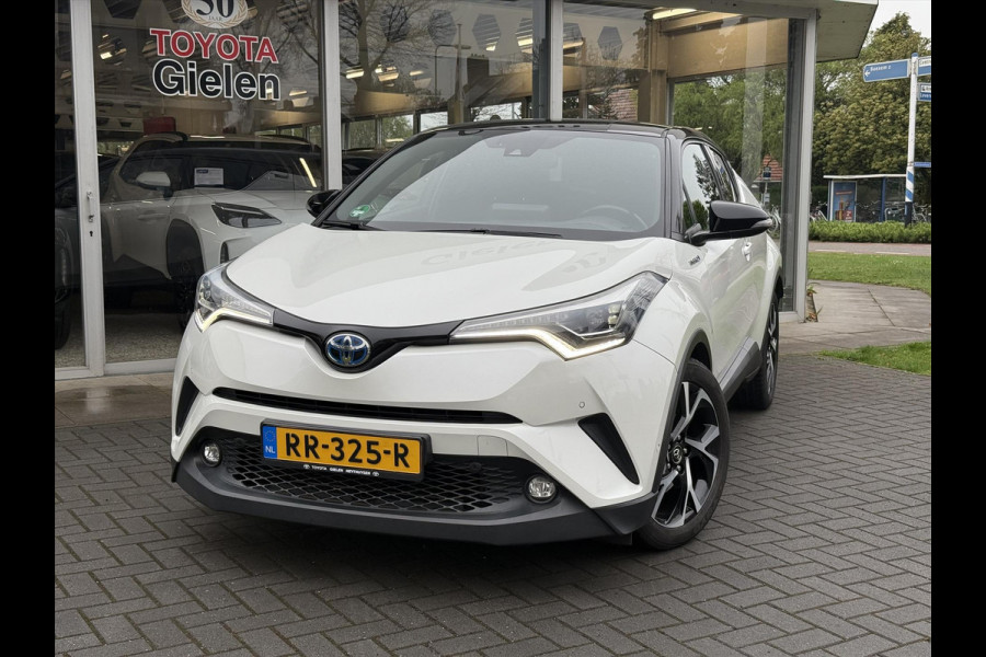 Toyota C-HR 1.8 Hybrid Bi-Tone Plus | Trekhaak, Dodehoekherkenning, Stoel + Stuurverwarming, Parkeersensoren, Navigatie, Keyless, 18inch