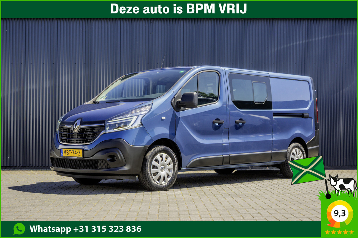 Renault Trafic 1.6 dCi | L2H1 | 5-Zits | Zijschuifdeur R+L | LED | Navi | Airco | Cruise | PDC | Euro 6 Renault Trafic 1.6 dCi | L2H1 | 5-Zits | Zijschuifdeur R+L | LED | Navi | Airco | Cruise | PDC | Euro 6