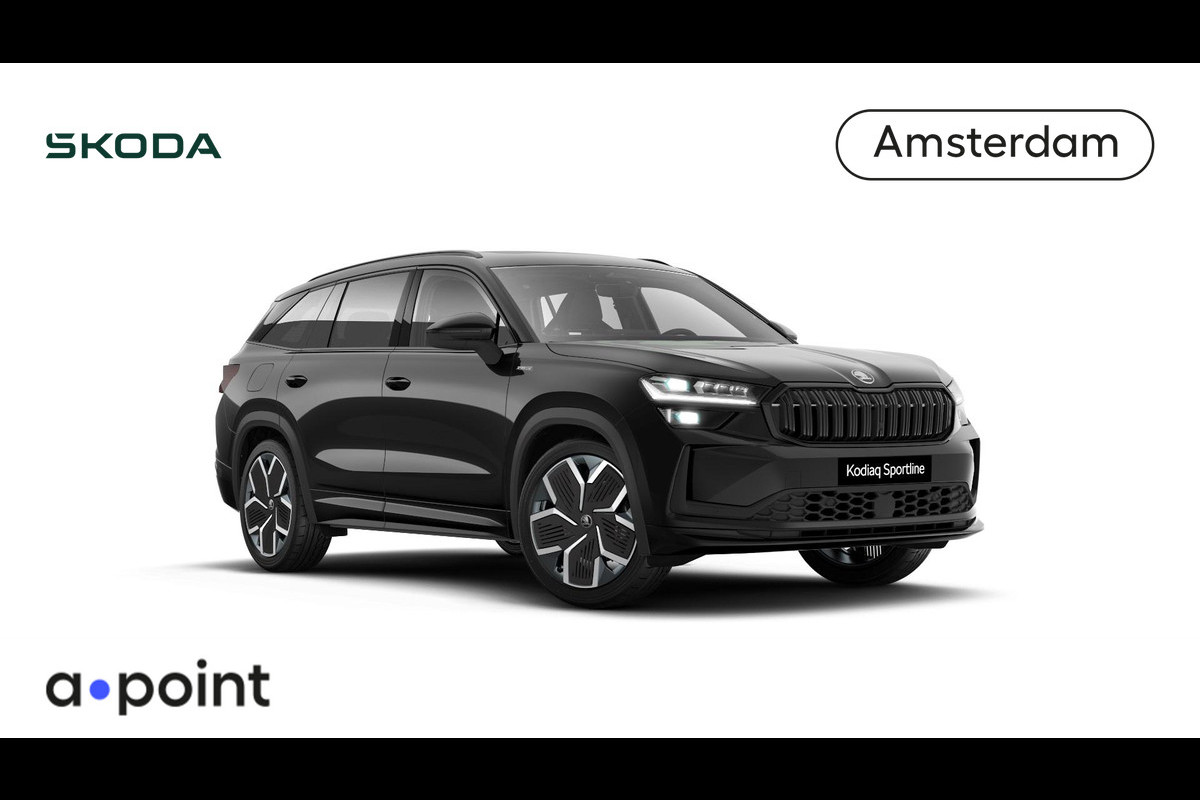 Škoda Kodiaq Sportline Business PHEV 1.5 TSI 204 pk 6 versn. DSG | Panoramadak | Dynamic Chassis Control | Comfort pakket | Parkeer pakket | Winter pakket | Trekhaak wegklapbaar | Verwarmbare voorruit Škoda Kodiaq Sportline Business PHEV 1.5 TSI 204 pk 6 versn. DSG | Panoramadak | Dynamic Chassis Control | Comfort pakket | Parkeer pakket | Winter pakket | Trekhaak wegklapbaar | Verwarmbare voorruit