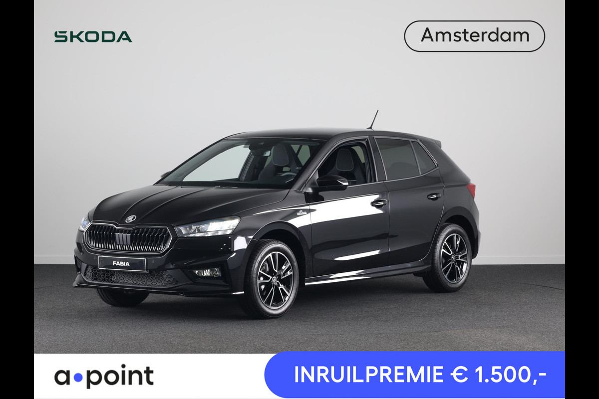 Škoda Fabia Monte Carlo 1.0 TSI 95 pk 5 versn. Hand | Stoelverwarming | Camera | Carplay | Škoda Fabia Monte Carlo 1.0 TSI 95 pk 5 versn. Hand | Stoelverwarming | Camera | Carplay |