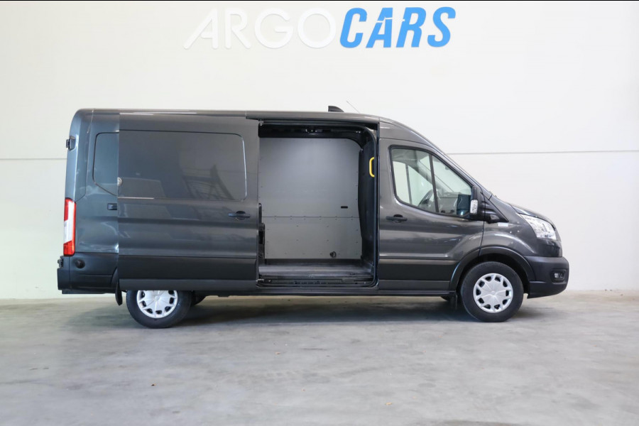 Ford Transit 350 2.0 TDCI L3/H2 AUTOMAAT 360° CAMERA TREKHAAK DRIVER ASS CLIMA TREKHAAK ZEER VOL UITGERUST LEASE V/A €199,- p.m.
