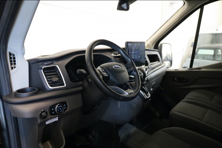 Ford Transit 350 2.0 TDCI L3/H2 AUTOMAAT 360° CAMERA TREKHAAK DRIVER ASS CLIMA TREKHAAK ZEER VOL UITGERUST LEASE V/A €199,- p.m.