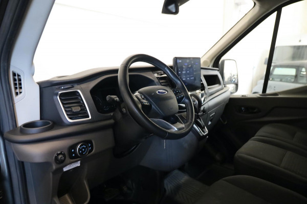 Ford Transit 350 2.0 TDCI L3/H2 AUTOMAAT 360° CAMERA TREKHAAK DRIVER ASS CLIMA TREKHAAK ZEER VOL UITGERUST LEASE V/A €199,- p.m.