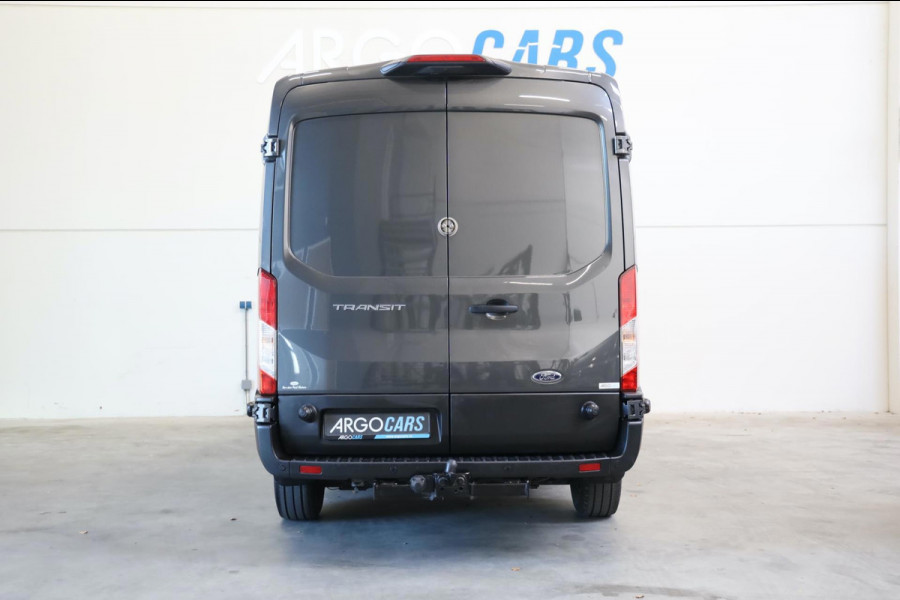 Ford Transit 350 2.0 TDCI L3/H2 AUTOMAAT 360° CAMERA TREKHAAK DRIVER ASS CLIMA TREKHAAK ZEER VOL UITGERUST LEASE V/A €199,- p.m.