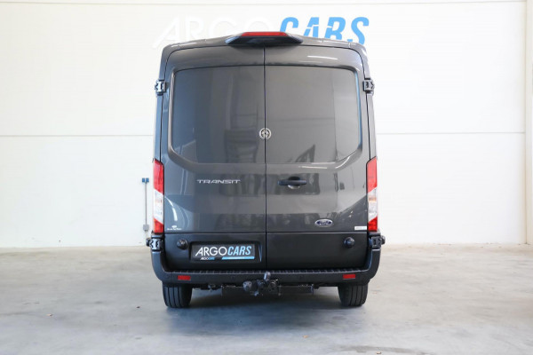 Ford Transit 350 2.0 TDCI L3/H2 AUTOMAAT 360° CAMERA TREKHAAK DRIVER ASS CLIMA TREKHAAK ZEER VOL UITGERUST LEASE V/A €199,- p.m.
