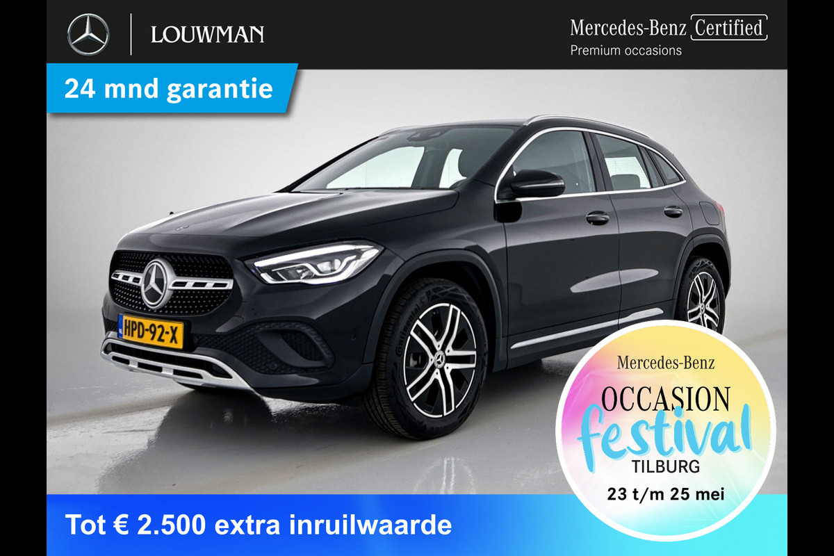 Mercedes-Benz GLA 250 e Luxury Line | 5 spaaks lichtmetalen velgen | Wide screen | Navigatie | Parking support | Inclusief 24 maanden Mercedes-Benz Certified garantie voor Europa. Mercedes-Benz GLA 250 e Luxury Line | 5 spaaks lichtmetalen velgen | Wide screen | Navigatie | Parking support | Inclusief 24 maanden Mercedes-Benz Certified garantie voor Europa.