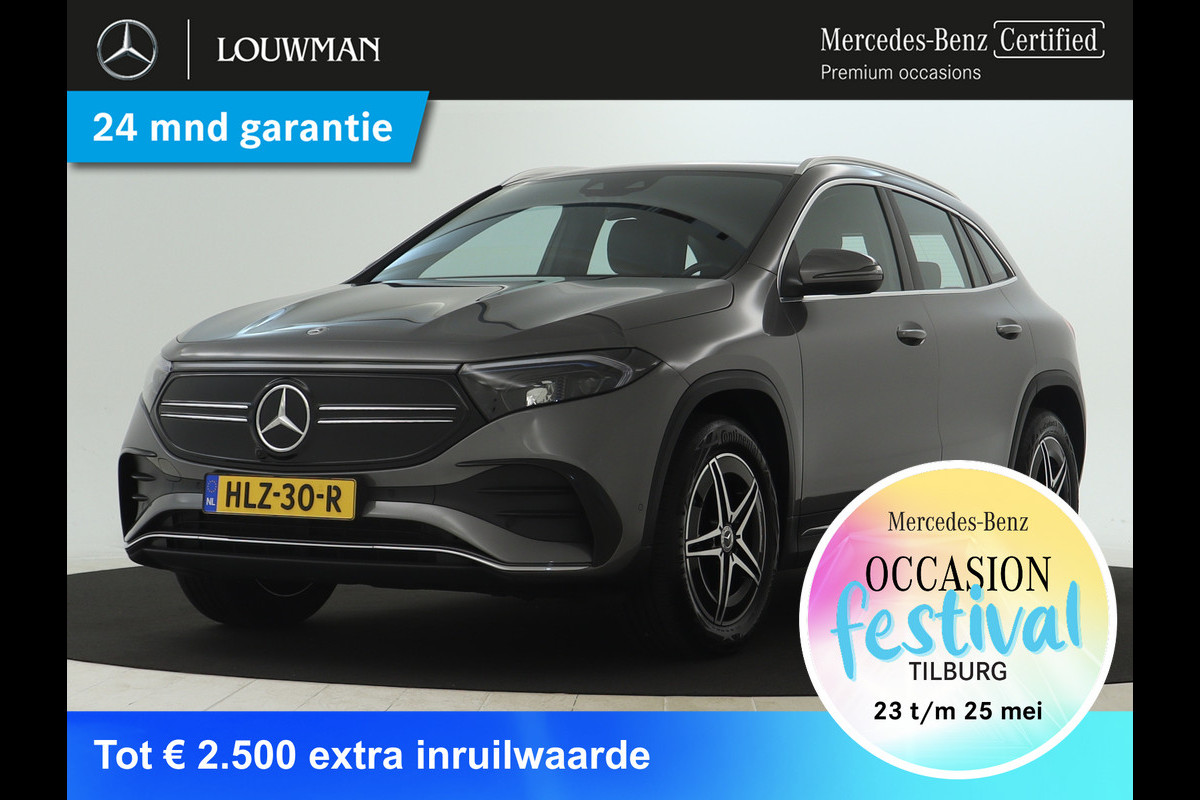 Mercedes-Benz EQA 250 AMG Line 67 kWh | AMG Line | Stoelverwarming | LED koplampen | Dodehoekassistent | Sfeerverlichting | Inclusief 48 maanden Mercedes-Benz Certified garantie voor Europa. Mercedes-Benz EQA 250 AMG Line 67 kWh | AMG Line | Stoelverwarming | LED koplampen | Dodehoekassistent | Sfeerverlichting | Inclusief 48 maanden Mercedes-Benz Certified garantie voor Europa.