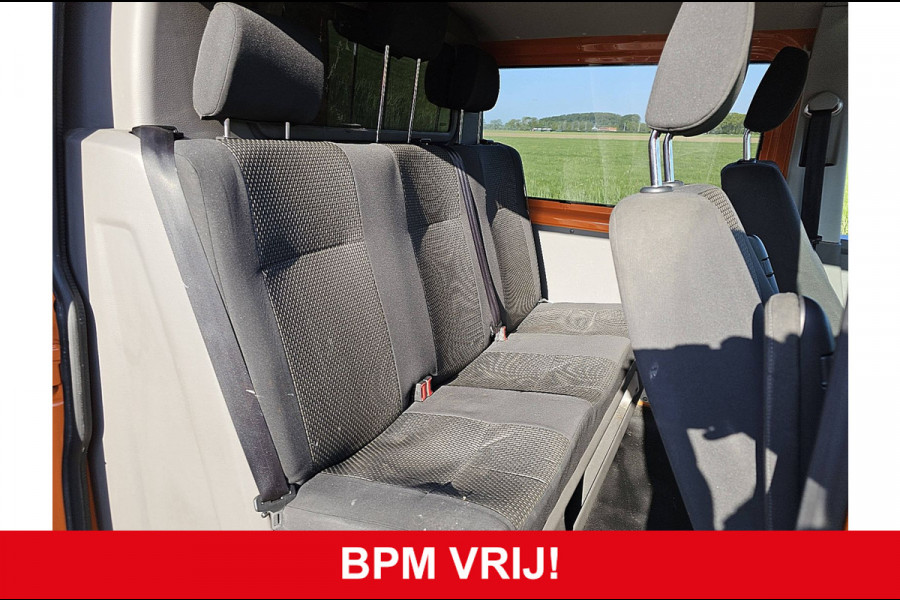 Volkswagen Transporter T6.1 L2H2 Dubbel Cabine Airco 150Pk Automaat Trekhaak Deuren 1e Eigenaar NAP Euro6!