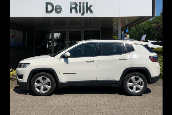 Jeep Compass 1.4 MultiAir Longitude | Half leder, Stoel+Stuurverw., Navi, Camera, Carplay/Android, Climate, Cruise, Afn. Trekhaak|