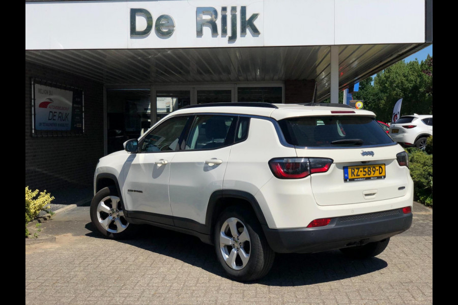 Jeep Compass 1.4 MultiAir Longitude | Half leder, Stoel+Stuurverw., Navi, Camera, Carplay/Android, Climate, Cruise, Afn. Trekhaak|