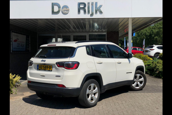 Jeep Compass 1.4 MultiAir Longitude | Half leder, Stoel+Stuurverw., Navi, Camera, Carplay/Android, Climate, Cruise, Afn. Trekhaak|