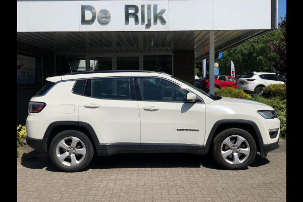 Jeep Compass 1.4 MultiAir Longitude | Half leder, Stoel+Stuurverw., Navi, Camera, Carplay/Android, Climate, Cruise, Afn. Trekhaak|