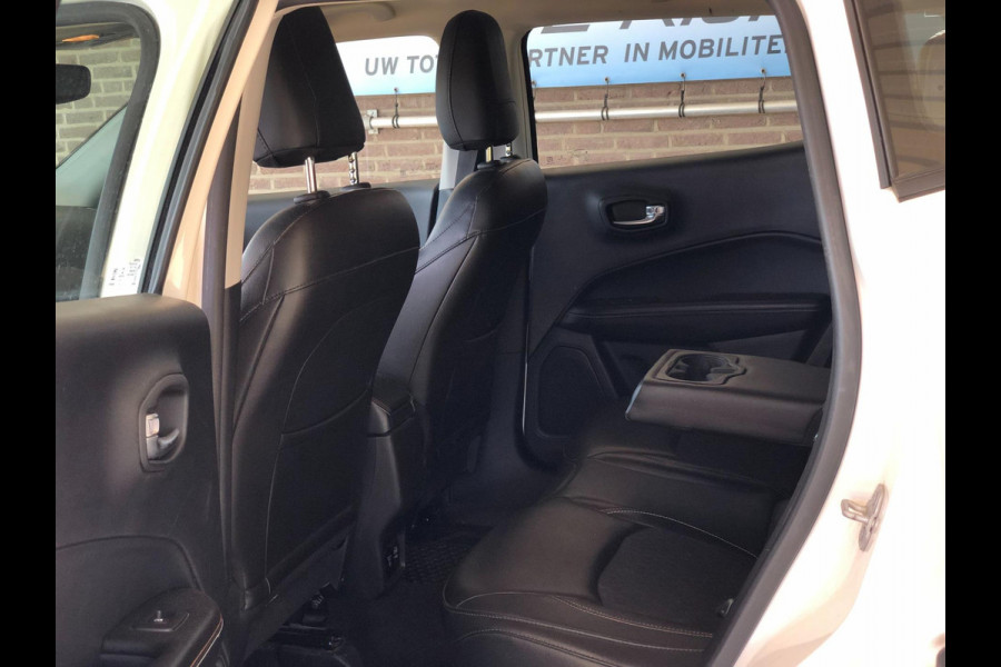 Jeep Compass 1.4 MultiAir Longitude | Half leder, Stoel+Stuurverw., Navi, Camera, Carplay/Android, Climate, Cruise, Afn. Trekhaak|