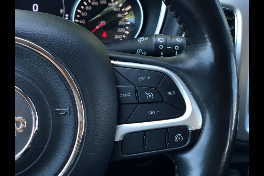 Jeep Compass 1.4 MultiAir Longitude | Half leder, Stoel+Stuurverw., Navi, Camera, Carplay/Android, Climate, Cruise, Afn. Trekhaak|