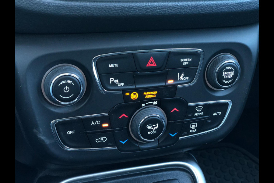 Jeep Compass 1.4 MultiAir Longitude | Half leder, Stoel+Stuurverw., Navi, Camera, Carplay/Android, Climate, Cruise, Afn. Trekhaak|