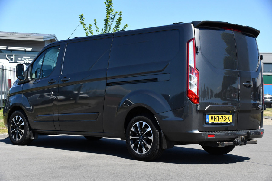 Ford Transit Custom 300 2.0 TDCI L2H1 Limited Sport Edition Adaptive Cruise, Camera, Carplay, 170PK, 2 x Schuifdeur, Automaat, Airbag, BOM VOL!