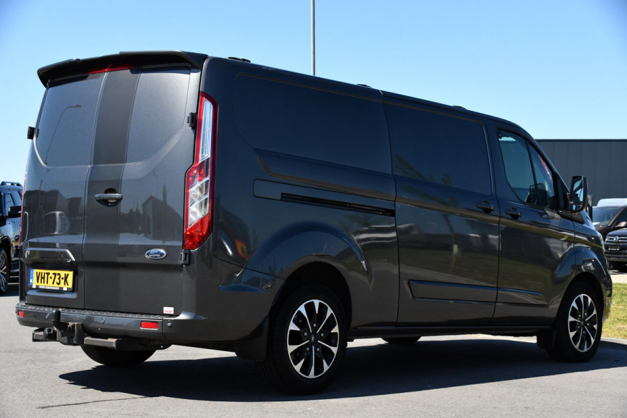 Ford Transit Custom 300 2.0 TDCI L2H1 Limited Sport Edition Adaptive Cruise, Camera, Carplay, 170PK, 2 x Schuifdeur, Automaat, Airbag, BOM VOL!