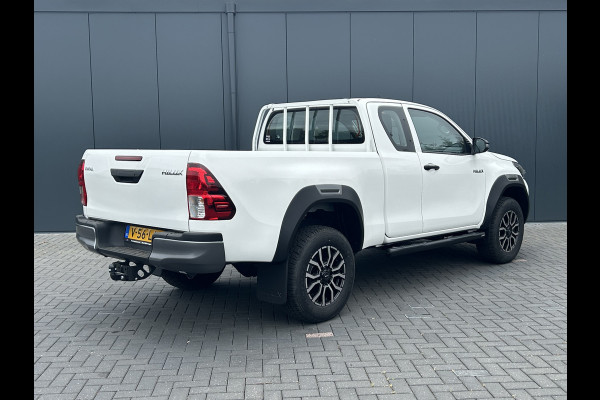 Toyota Hilux 2.4 D-4D XTRA CAB / 3.5 TONS TREKHAAK / !! NIEUW !! BPM VRIJ / TREPLANKEN // 4x4 / AIRCO / CRUISE / 3.500 KG TREKGEWICHT